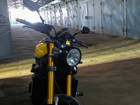 2017 Yamaha XSR900, жёлтый, 670000 рублей, вид 3