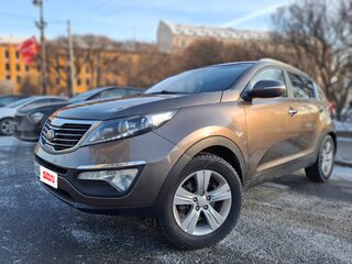 2013 Kia Sportage III, коричневый, 1300000 рублей, вид 1