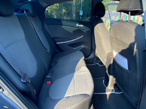 2013 Hyundai Solaris I, чёрный - вид 26