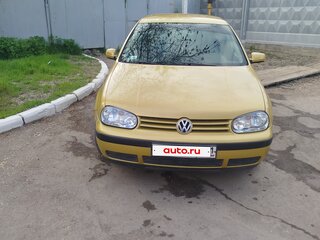 1998 Volkswagen Golf IV, жёлтый, 450000 рублей, вид 1