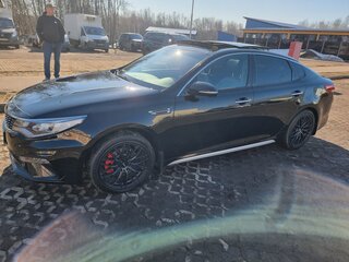 2019 Kia Optima IV Рестайлинг, чёрный, 2100000 рублей, вид 4