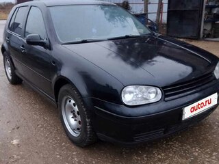 1998 Volkswagen Golf IV, синий, 160000 рублей, вид 2