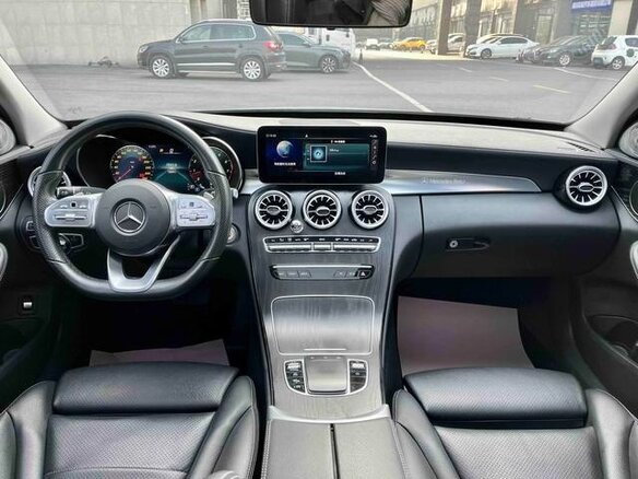 2021 Mercedes-Benz C-Класс 200 L IV (W205) Рестайлинг, синий - вид 9