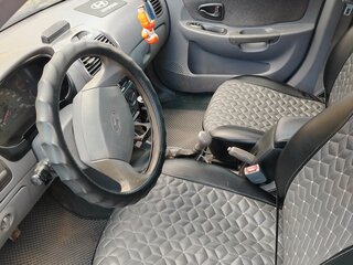 2007 Hyundai Accent ТагАЗ II, чёрный, 200000 рублей, вид 5
