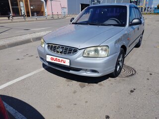 2006 Hyundai Accent ТагАЗ II, серебристый, 380000 рублей, вид 1