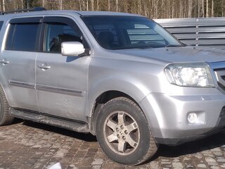 2011 Honda Pilot II, серебристый, 1240000 рублей, вид 3