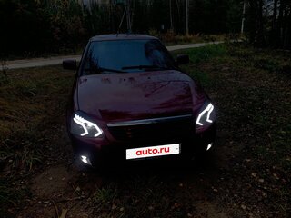 2009 Lada (ВАЗ) Priora I, красный, 350000 рублей, вид 3