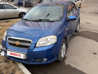 2008 Chevrolet Aveo I Рестайлинг, синий, 370000 рублей, вид 1