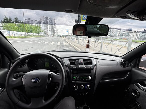 2015 Datsun on-DO I, голубой, 650000 рублей - вид 12