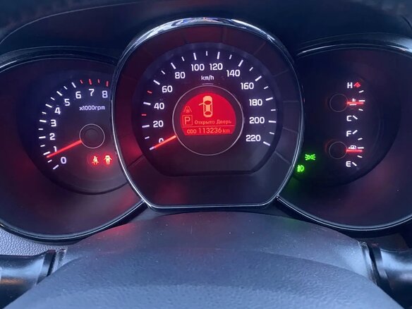 2013 Kia Rio 4-speed III, серый, 1060000 рублей - вид 6