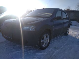 2006 Renault Logan I, синий, 170000 рублей, вид 1