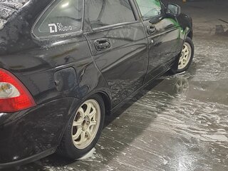 2008 Lada (ВАЗ) Priora I, чёрный, 180000 рублей, вид 5