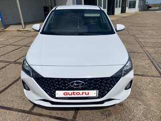 2021 Hyundai Solaris II Рестайлинг, белый, 1560000 рублей, вид 2