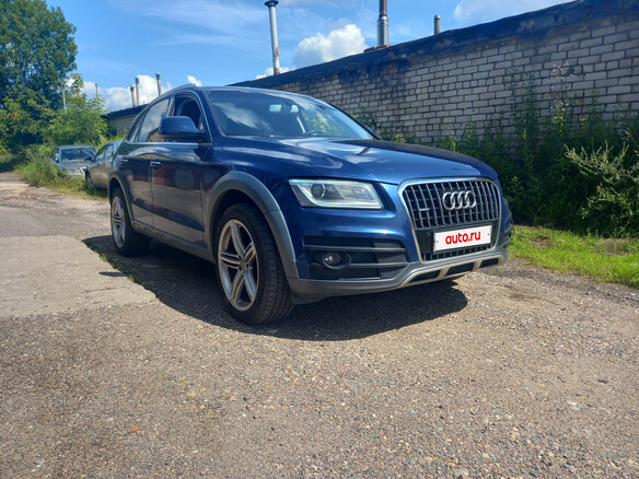 2016 Audi Q5 I (8R) Рестайлинг, синий