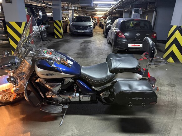 2008 Suzuki Boulevard C109R, синий, 950000 рублей - вид 8
