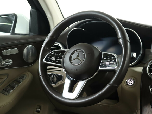 2019 Mercedes-Benz GLC Coupe 300 I (C253) Рестайлинг, белый - вид 14