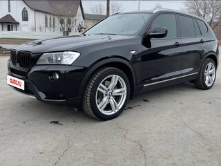 2012 BMW X3 28i xDrive II (F25), чёрный, 1800000 рублей, вид 1