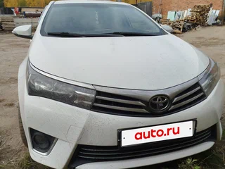 2014 Toyota Corolla XI (E160, E170, E180), белый, 870000 рублей, вид 2