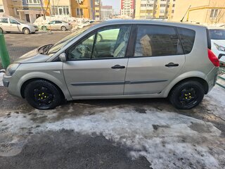 2007 Renault Scenic II Рестайлинг, серый, 400000 рублей, вид 4