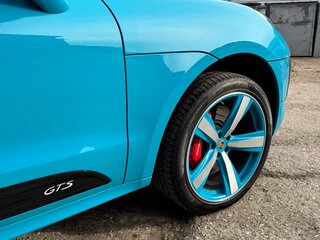 2021 Porsche Macan GTS I Рестайлинг 2, синий, 13500000 рублей, вид 3