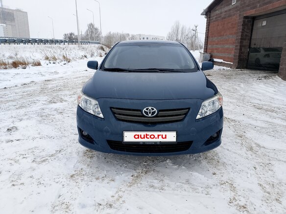 2008 Toyota Corolla X (E140, E150), синий, 1100000 рублей - вид 1