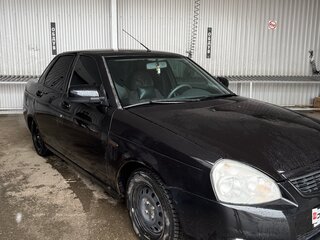 2008 Lada (ВАЗ) Priora I, чёрный, 280000 рублей, вид 4