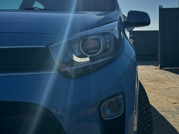 2021 Kia Picanto III Рестайлинг, синий, 1850000 рублей - вид 8