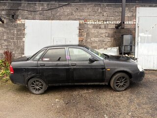 2011 Lada (ВАЗ) Priora I, чёрный, 180000 рублей, вид 2