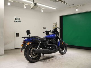 2016 Harley-Davidson Street 750, синий, 555000 рублей, вид 5