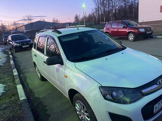2014 Lada (ВАЗ) Kalina II, белый, 365000 рублей, вид 2