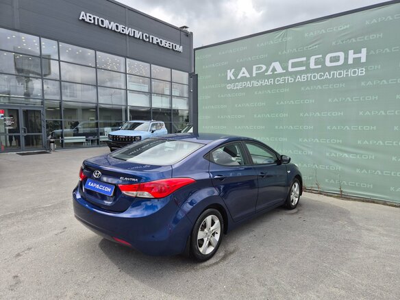 2013 Hyundai Elantra V (MD), синий - вид 1