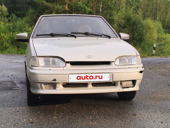 2004 Lada (ВАЗ) 2114, серебристый, 140000 рублей