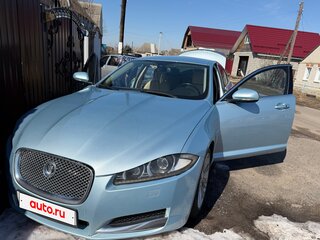 2013 Jaguar XF I Рестайлинг, голубой, 1280000 рублей, вид 5