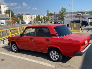1996 Lada (ВАЗ) 2105, красный, 95000 рублей, вид 3