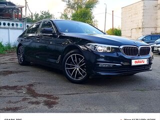 2018 BMW 5 серии 520i VII (G30/G31/G38), чёрный, 2850000 рублей, вид 2
