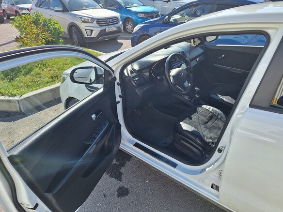 2012 Kia Rio 5-speed III, белый - вид 8