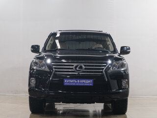 2013 Lexus LX 570 III Рестайлинг, чёрный, 4069000 рублей, вид 2