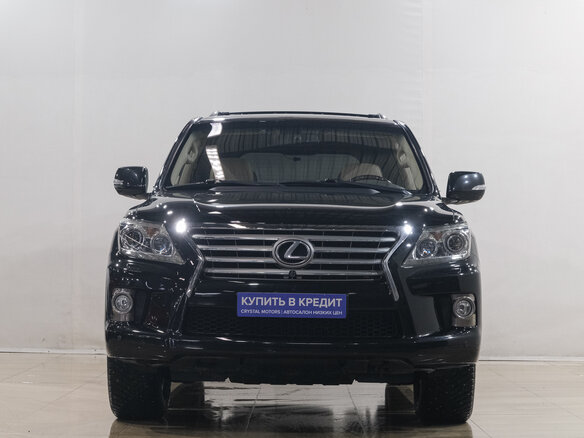 2013 Lexus LX 570 III Рестайлинг, чёрный, 4069000 рублей - вид 1