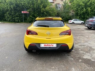 2013 Opel Astra GTC J Рестайлинг, жёлтый, 1090000 рублей, вид 5
