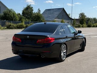 2018 BMW 5 серии 520d xDrive VII (G30/G31/G38), чёрный, 2990000 рублей, вид 2