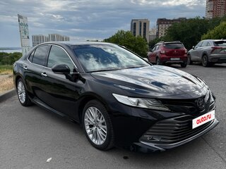 2018 Toyota Camry VIII (XV70), чёрный, 2890000 рублей, вид 1