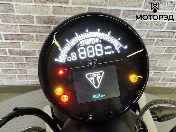 2025 Triumph Scrambler, чёрный, 1495000 рублей - вид 13