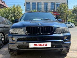2005 BMW X5 3.0i I (E53) Рестайлинг, синий, 1200000 рублей, вид 1