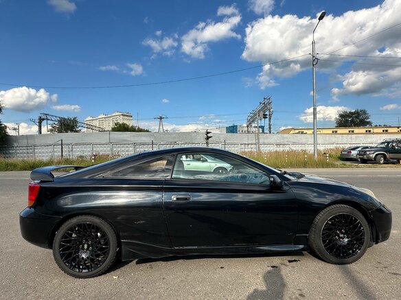 2000 Toyota Celica VII (T230), чёрный, 680000 рублей