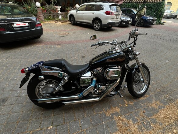 2002 Honda Shadow 400, чёрный, 360000 рублей - вид 6