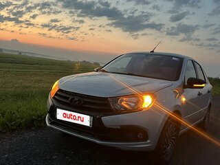 2020 Lada (ВАЗ) Granta I Рестайлинг, серый, 800000 рублей, вид 3