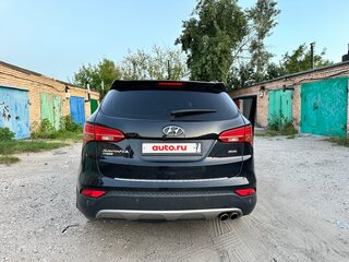 2013 Hyundai Santa Fe III, чёрный, 1400000 рублей, вид 4
