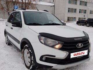 2019 Lada (ВАЗ) Granta Cross I Рестайлинг, белый, 650000 рублей, вид 2