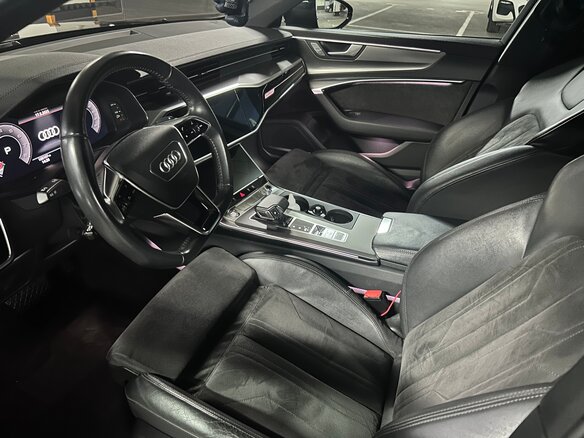 2018 Audi A6 55 TFSI V (C8), чёрный, 3650000 рублей - вид 4