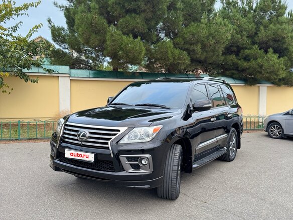 2012 Lexus LX 570 III Рестайлинг, чёрный, 4000000 рублей